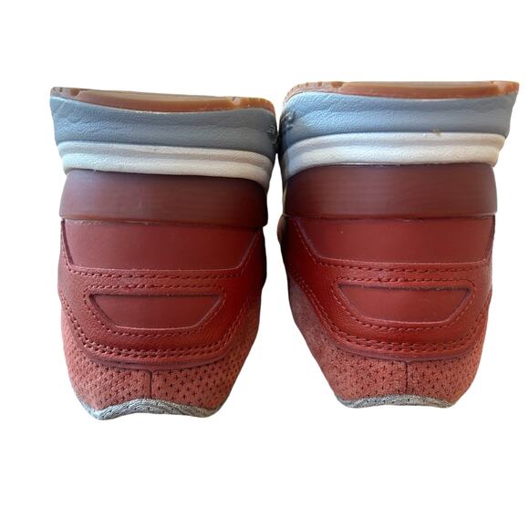 New‎ Balance 1550 Revlite Sneakers Mens 7.5 Red Clay Suede Low Top Athleisure - Picture 9 of 13